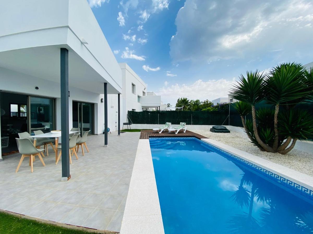 Casa Coco Stylisches Beachhouse Mit Pool & Sundeck Els Poblets Denia Bagian luar foto
