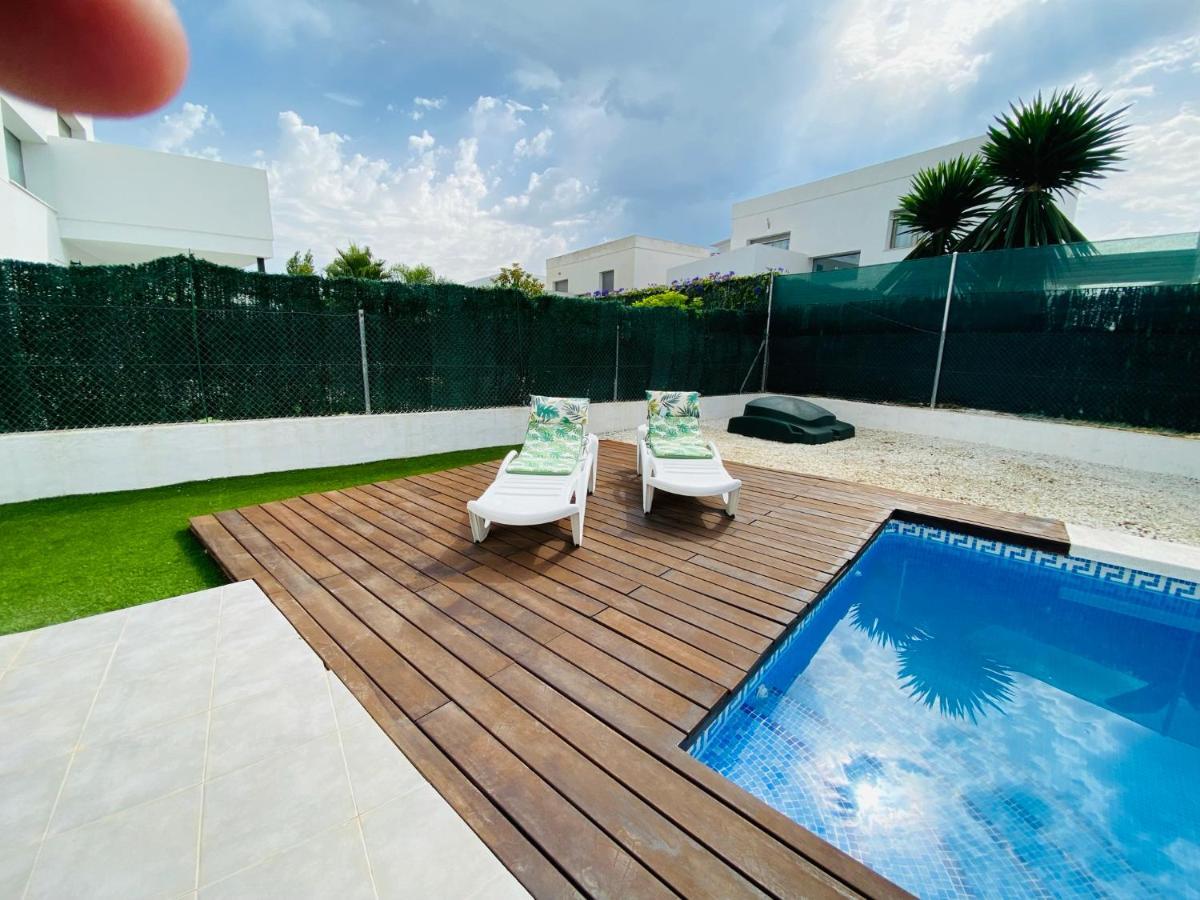 Casa Coco Stylisches Beachhouse Mit Pool & Sundeck Els Poblets Denia Bagian luar foto