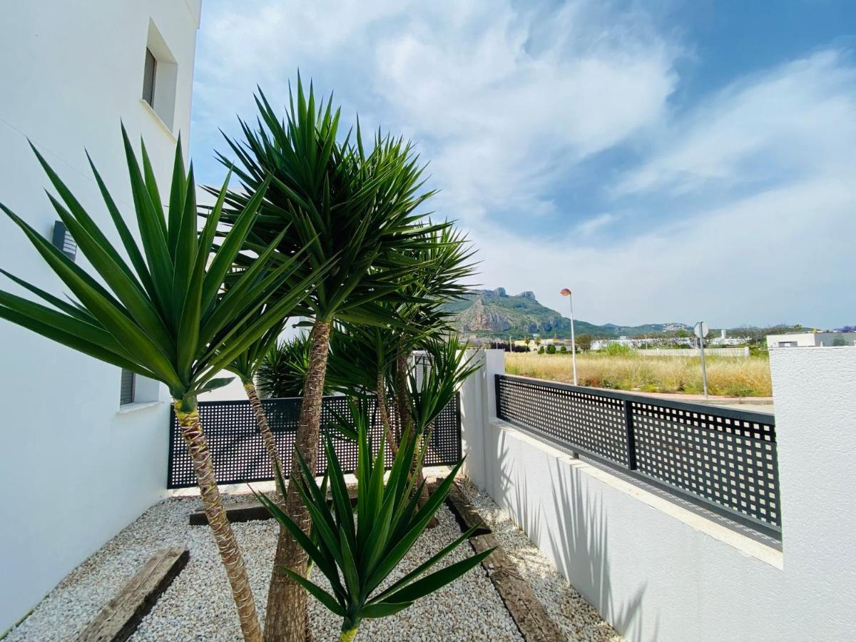 Casa Coco Stylisches Beachhouse Mit Pool & Sundeck Els Poblets Denia Bagian luar foto