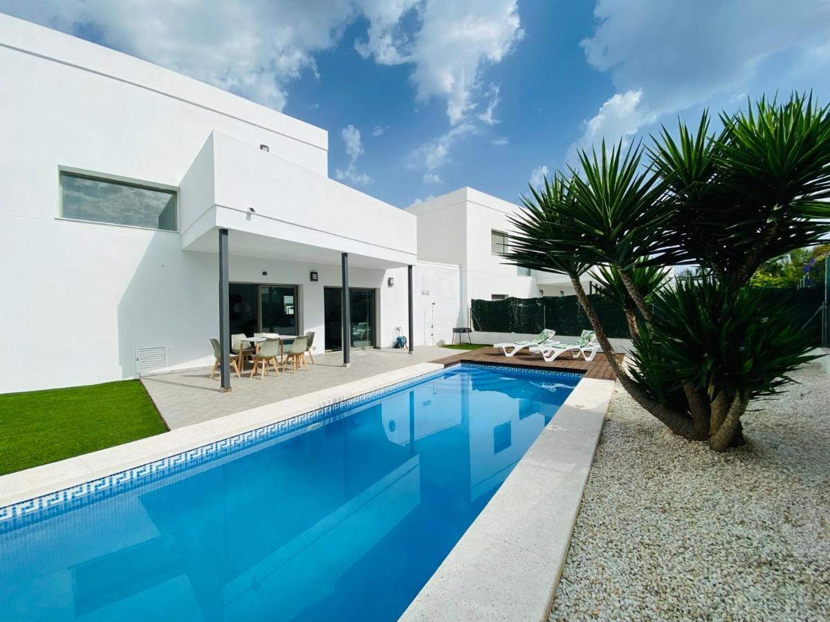 Casa Coco Stylisches Beachhouse Mit Pool & Sundeck Els Poblets Denia Bagian luar foto