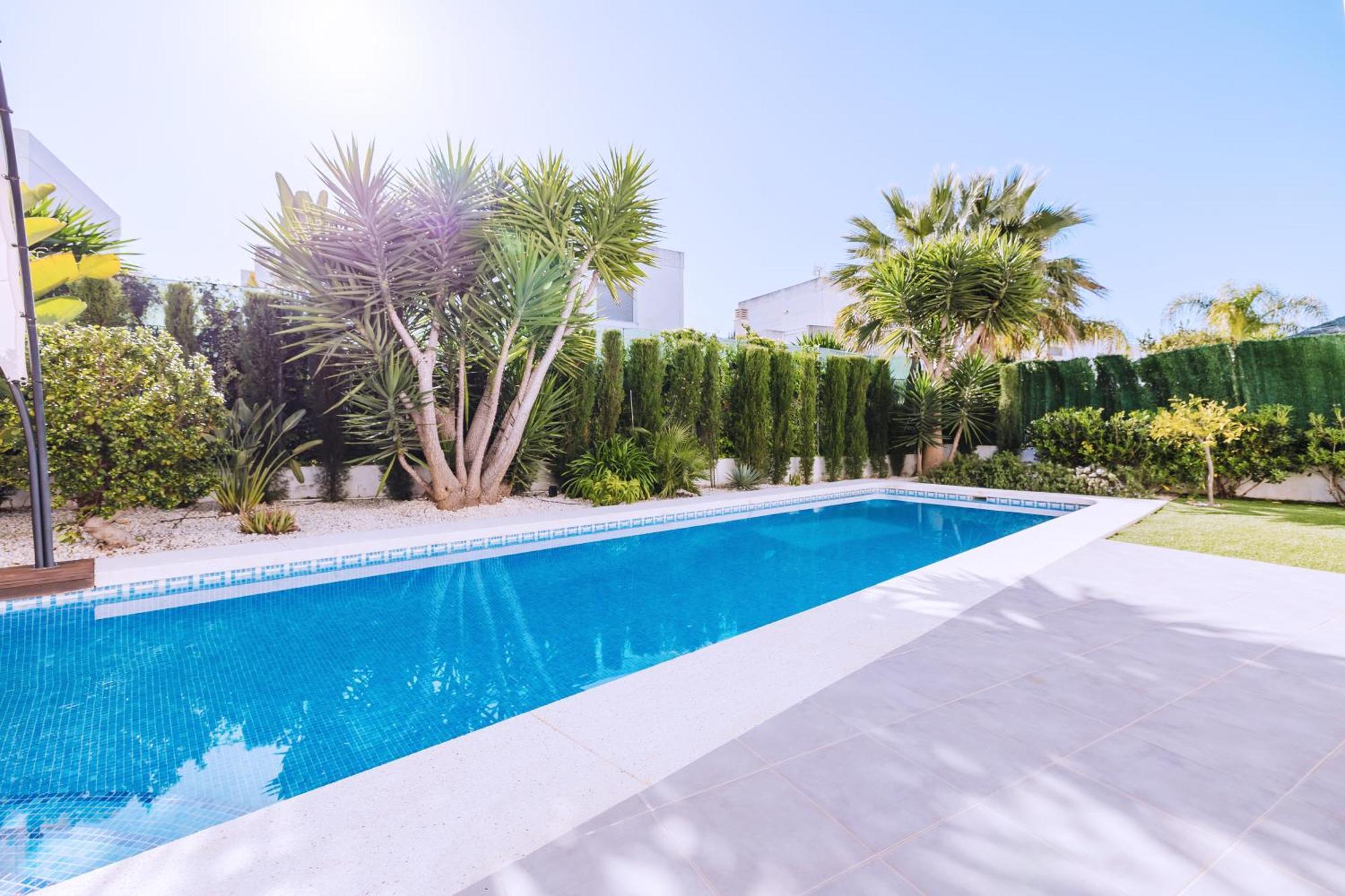 Casa Coco Stylisches Beachhouse Mit Pool & Sundeck Els Poblets Denia Bagian luar foto
