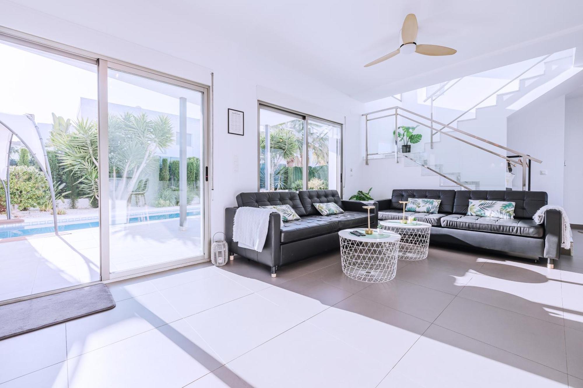 Casa Coco Stylisches Beachhouse Mit Pool & Sundeck Els Poblets Denia Bagian luar foto